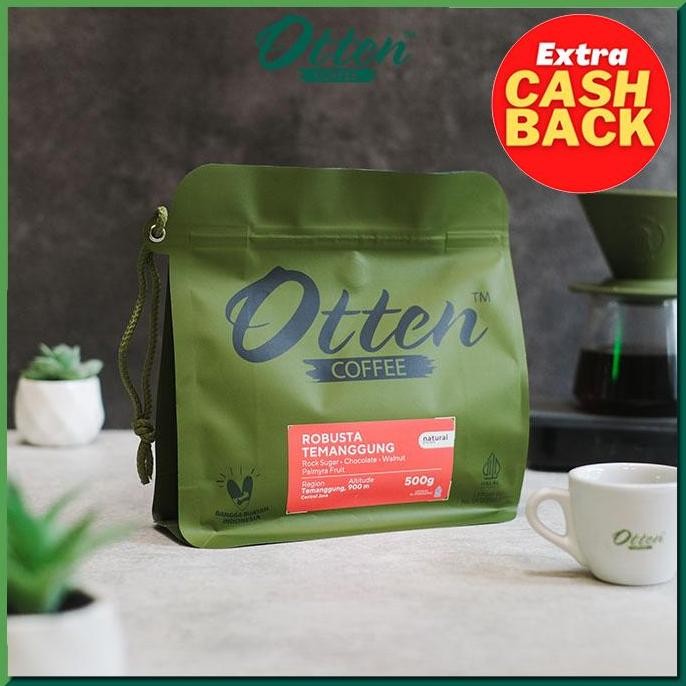 

KOPI ROBUSTA TEMANGGUNG 500G - BIJI / BUBUK KOPI OTTEN TERMURAH