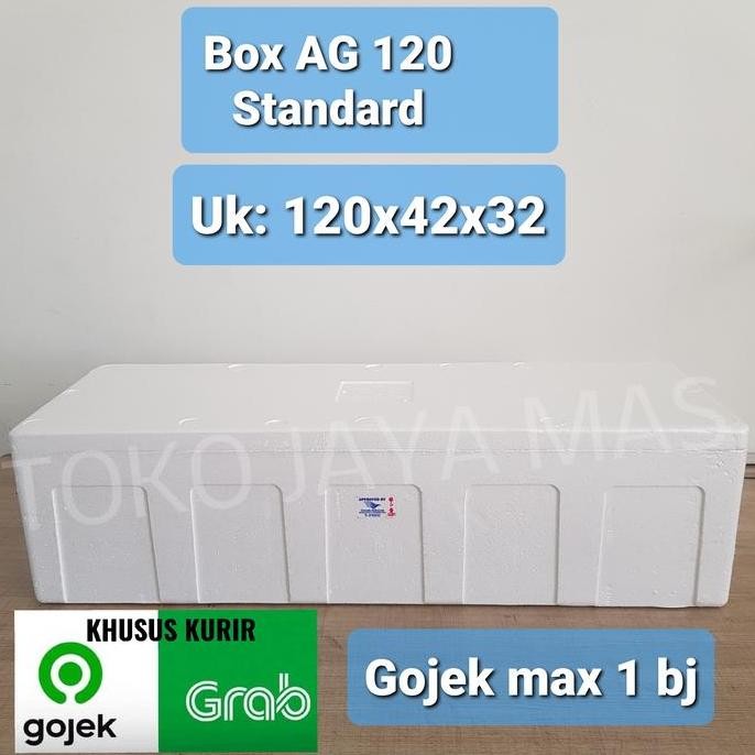 Box styrofoam Ag 120 standard