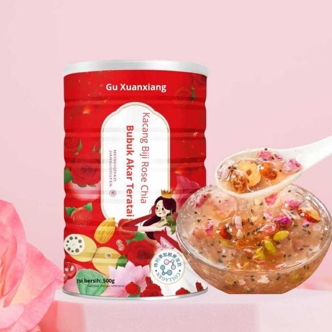 

[BPOM] BUBUK AKAR TERATAI/BIJI AKAR LOTUS/LOTUS ROOT POWDER OUFEN 500/400GR TERMURAH