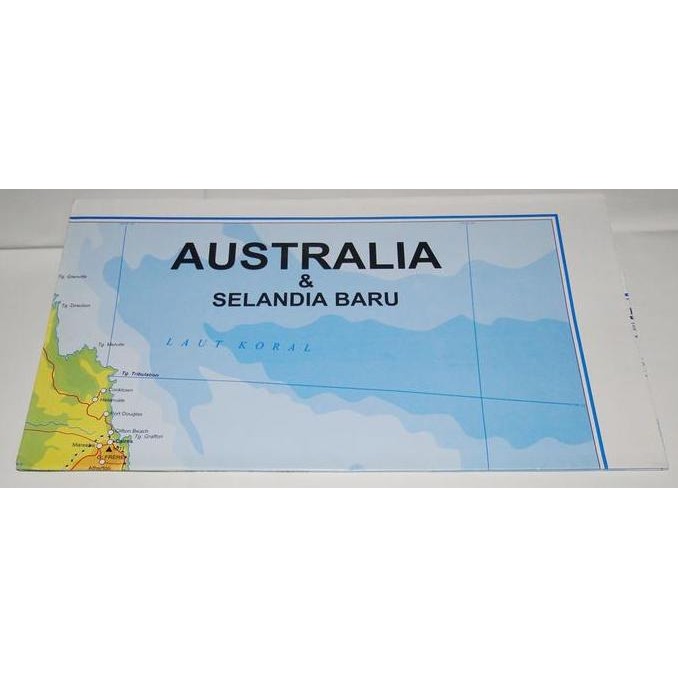 

ready stock Peta Australia & Selandia Baru (Lipat)