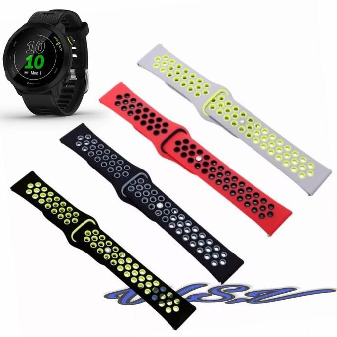 Produk Baru Strap Garmin Forerunner 55 Tali Jam Smartwatch Series Olahraga