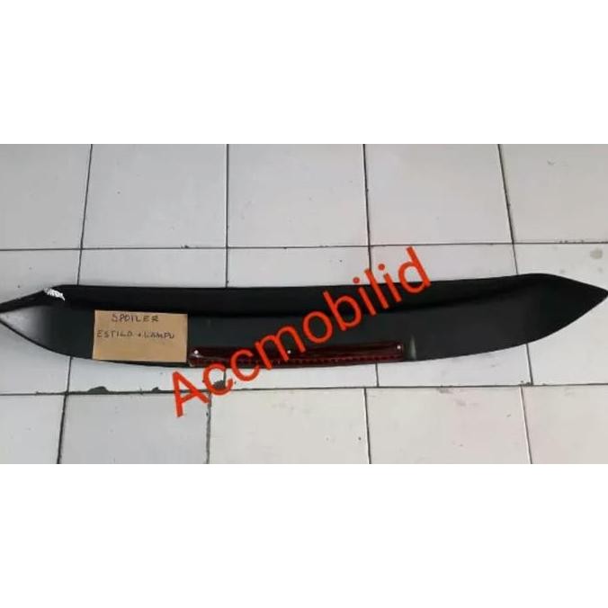 Spoiler karimun estilo dengan lampu