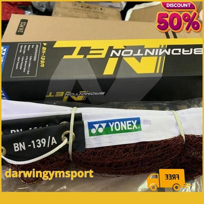 NET BADMINTON YONEX BN 139A / NET BULUTANGKIS BN 139 A TERJAMIN BEST