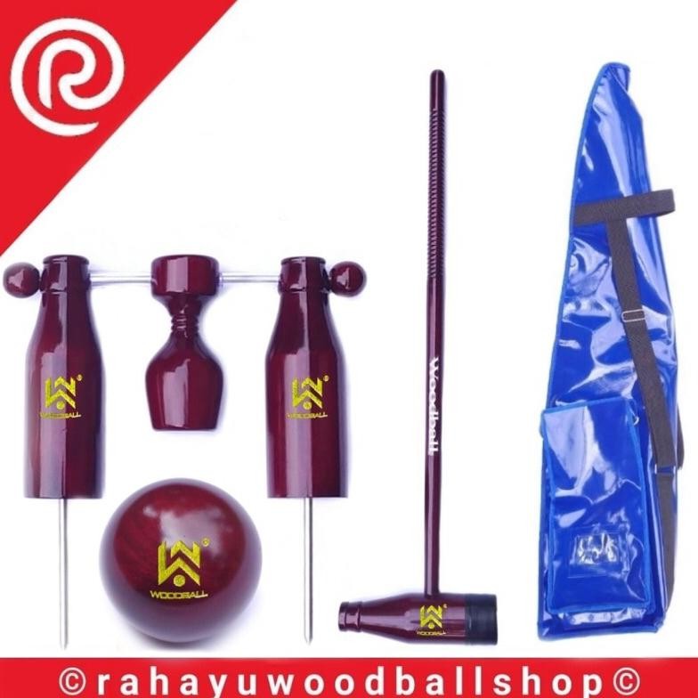 Woodball Berlisensi  W-Woodball (mallet gate bola tas) - Original