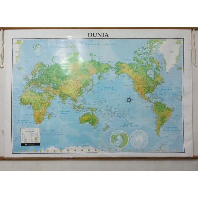

ready stock peta Dunia uk 126 x 98 sedang Peta Dinding