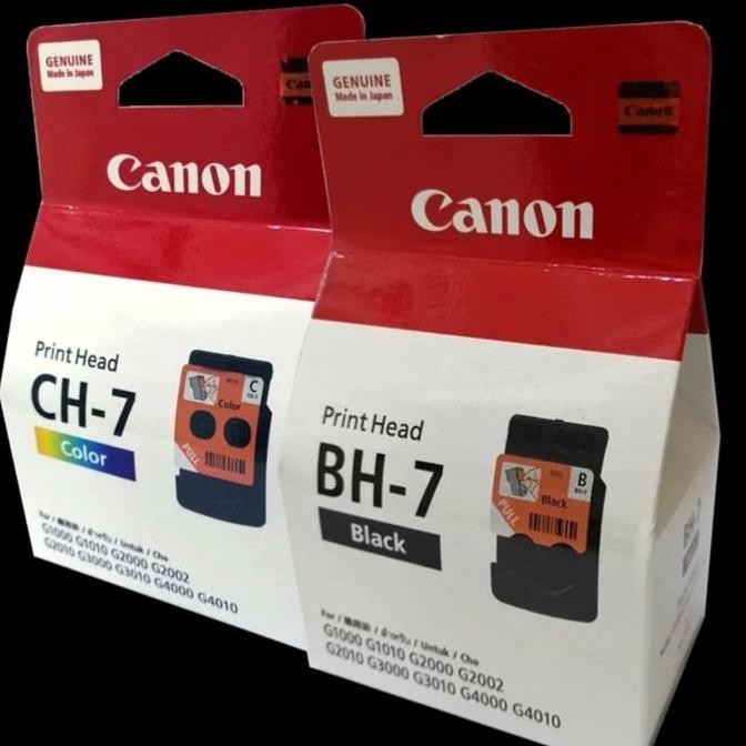 printhead canon bh 7 black canon ch 7 colour original G1000 bh7 ch7