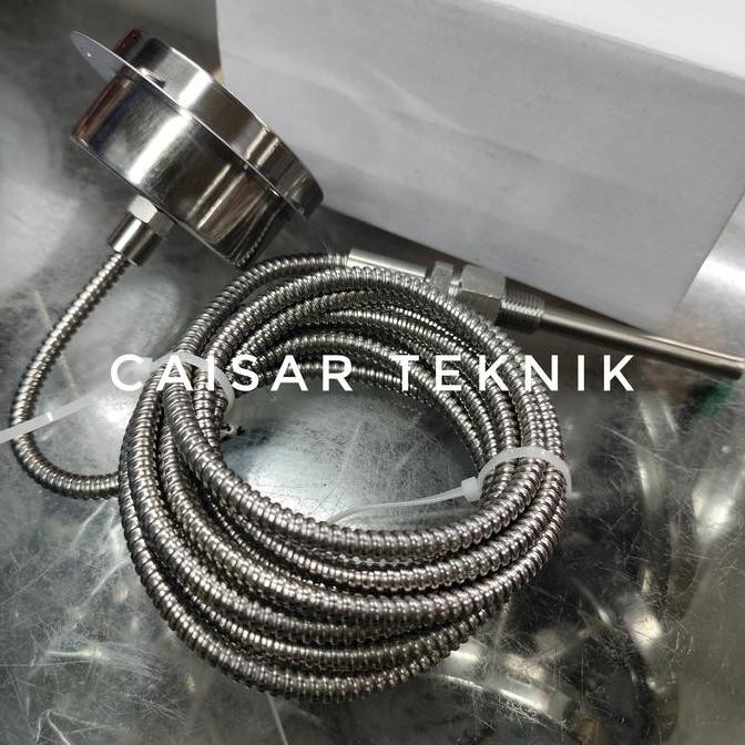 Thermometer Kapiler 2.5" Inch 120C Wiebrock Stainless