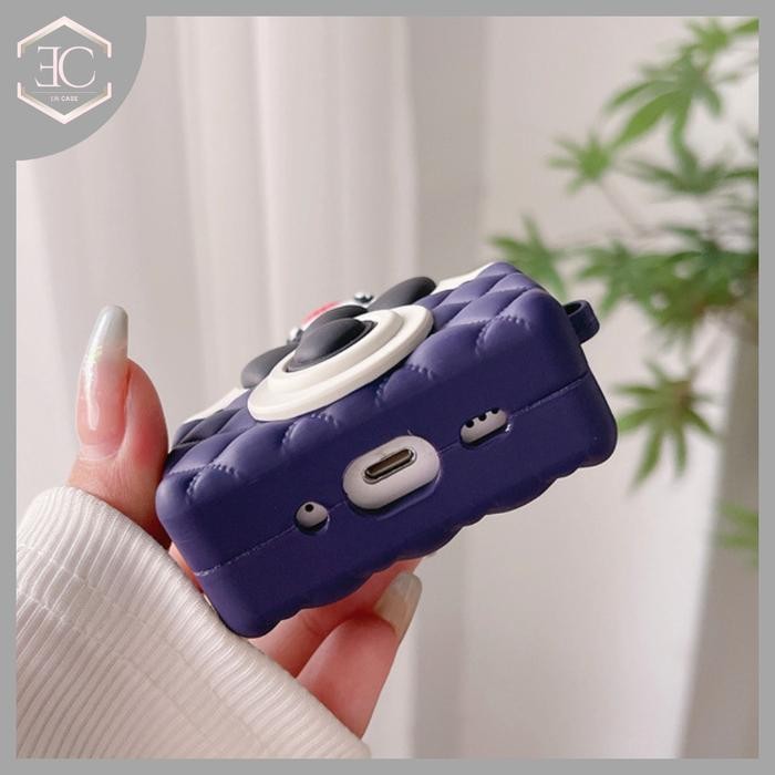 Case Airpods Kuromi Camera Case Casing Airpods 1 2 3 Kuromi Lucu Terlaris Best Quality Asli 100% Ori