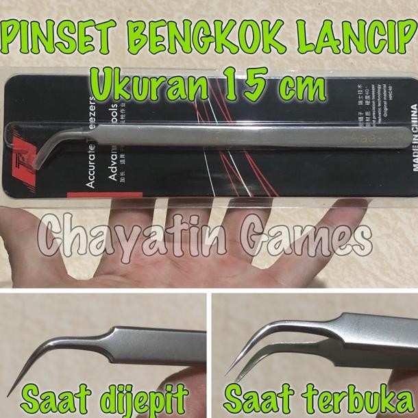 YZ PINSET BENGKOK BESAR LANCIP 15,5cm