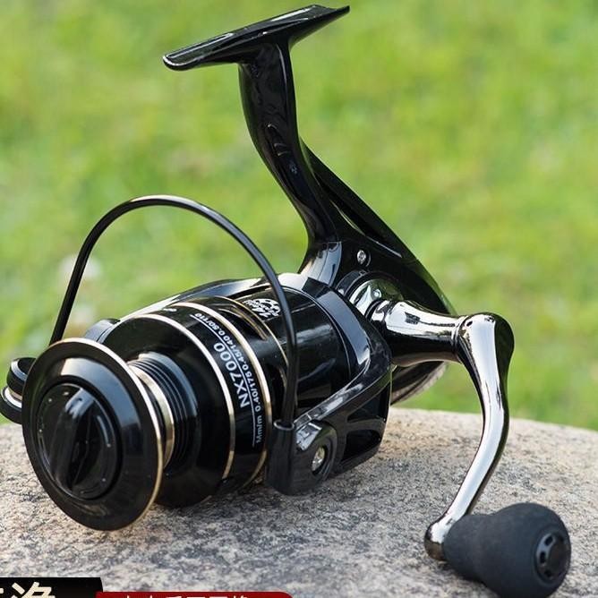 Nx 2000 3000 4000 5000 6000 7000 Series Metal Reel Pancing 14 Ball Bearing 5:2.1 4.7:1 Gear Ratio - 