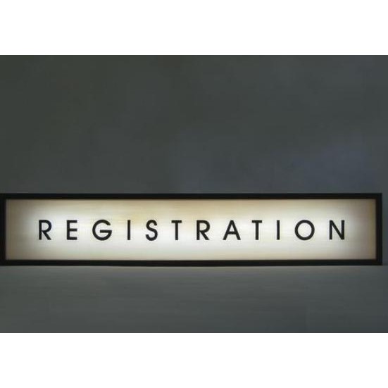 Miliki Neon Box Slim Akrilik Signage Custom