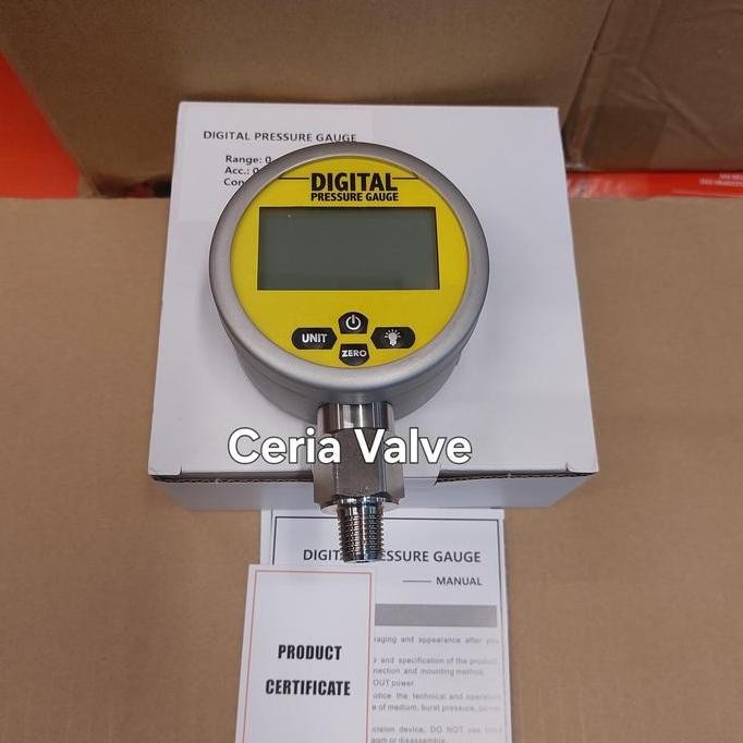 Digital Pressure Gauge 600 Bar Hydraulic Test Pressure Gauge
