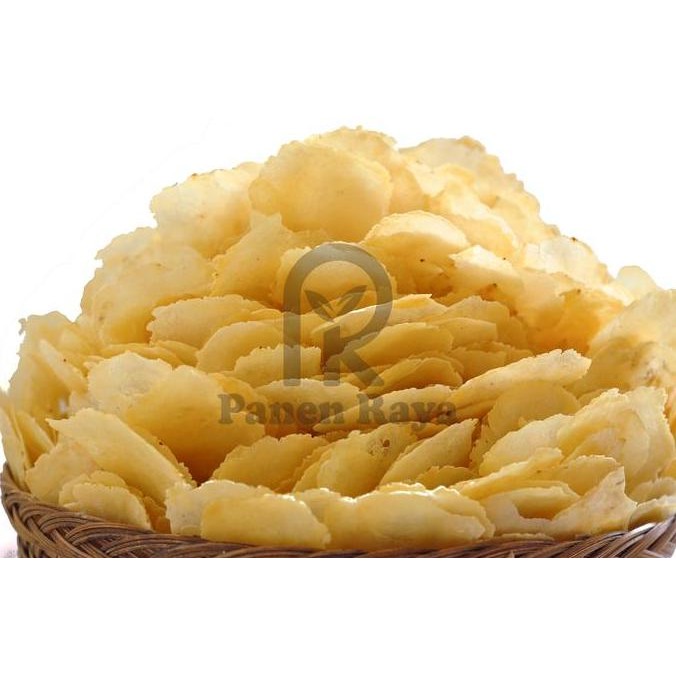 

Murah Emping Belinjo Tawar Tipis 500Gr Melinjo/Mlinjo/Blinjo Mentah