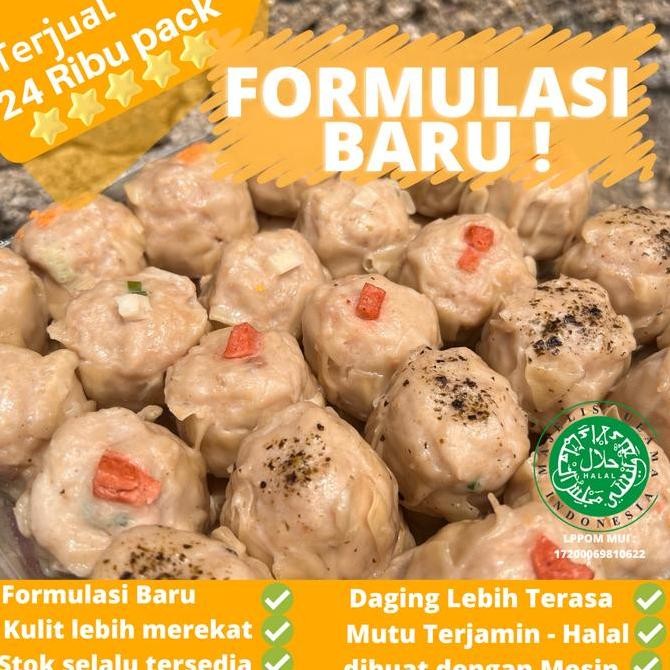 

Grosir Dimsum Premium Formulasi Baru Isi 50 Pcs, Dimsum Ayam, Dimsum Frozen Include Saus Delmonte Spesial.
