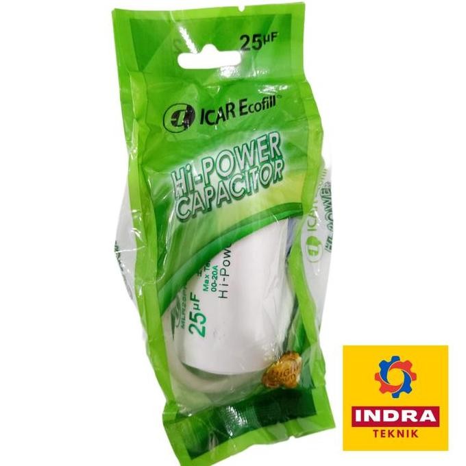 ] Capasitor 25 mf ICAR Ecofill model tabung