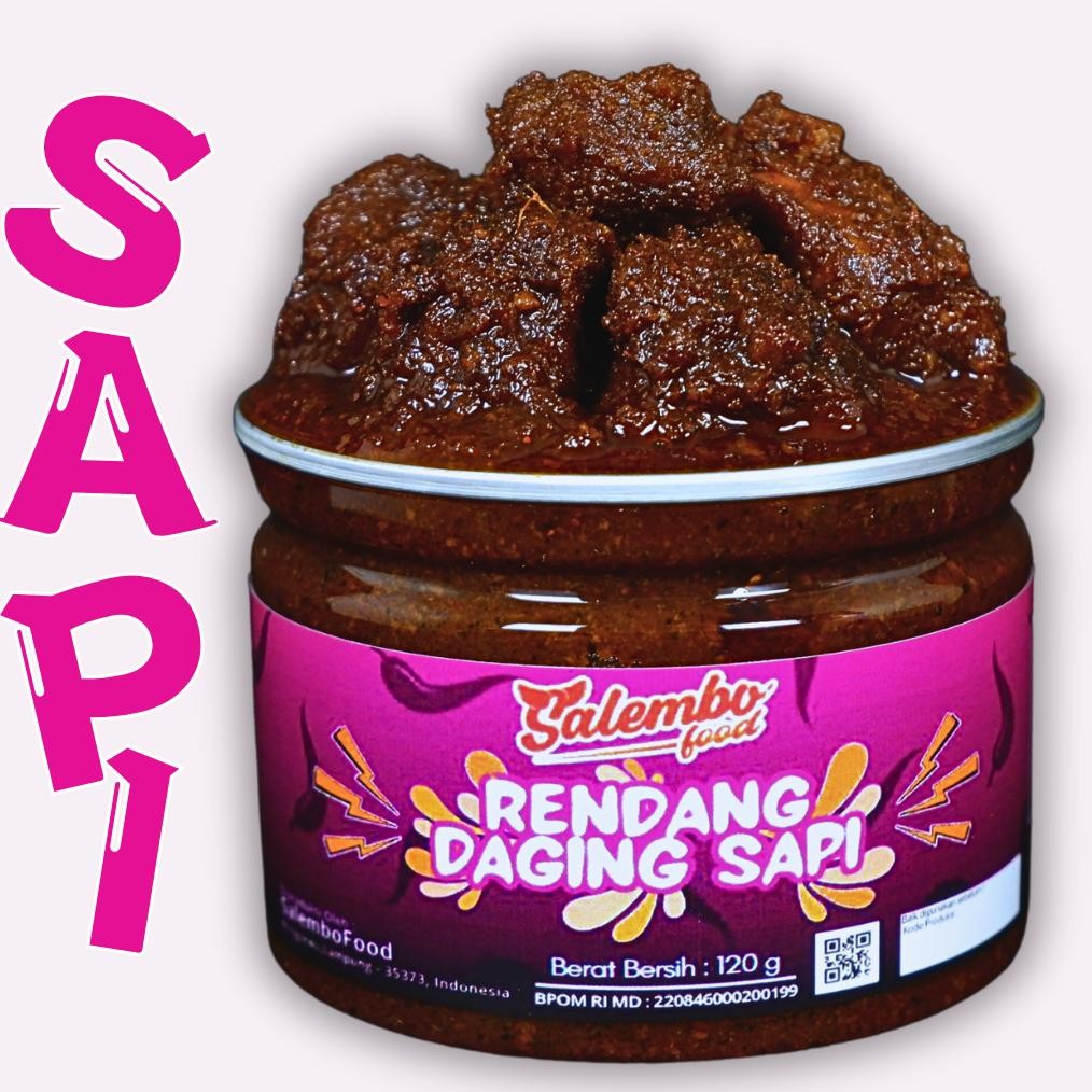 

SalemboFood - Rendang Daging Sapi 120gr