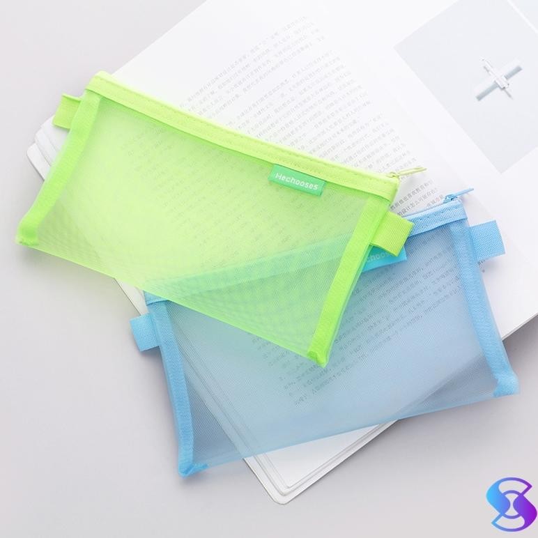 

Zai-2530 Tas Pensil Bersih Transparan Sederhana Tas Penyimpanan Ujian Siswa Tas Pensil Portabel Khusus Tas Alat Tulis Berkapasitas Besar Tas Kosmetik Tas Sub Kemasan Perjalanan-Suning Mall