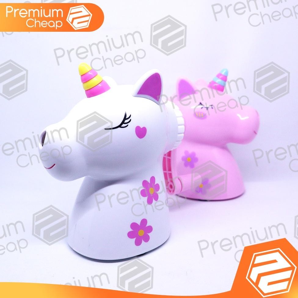 

[1 PC] Serutan Pensil Putar Unicorn Xiaolingjing Sharpener
