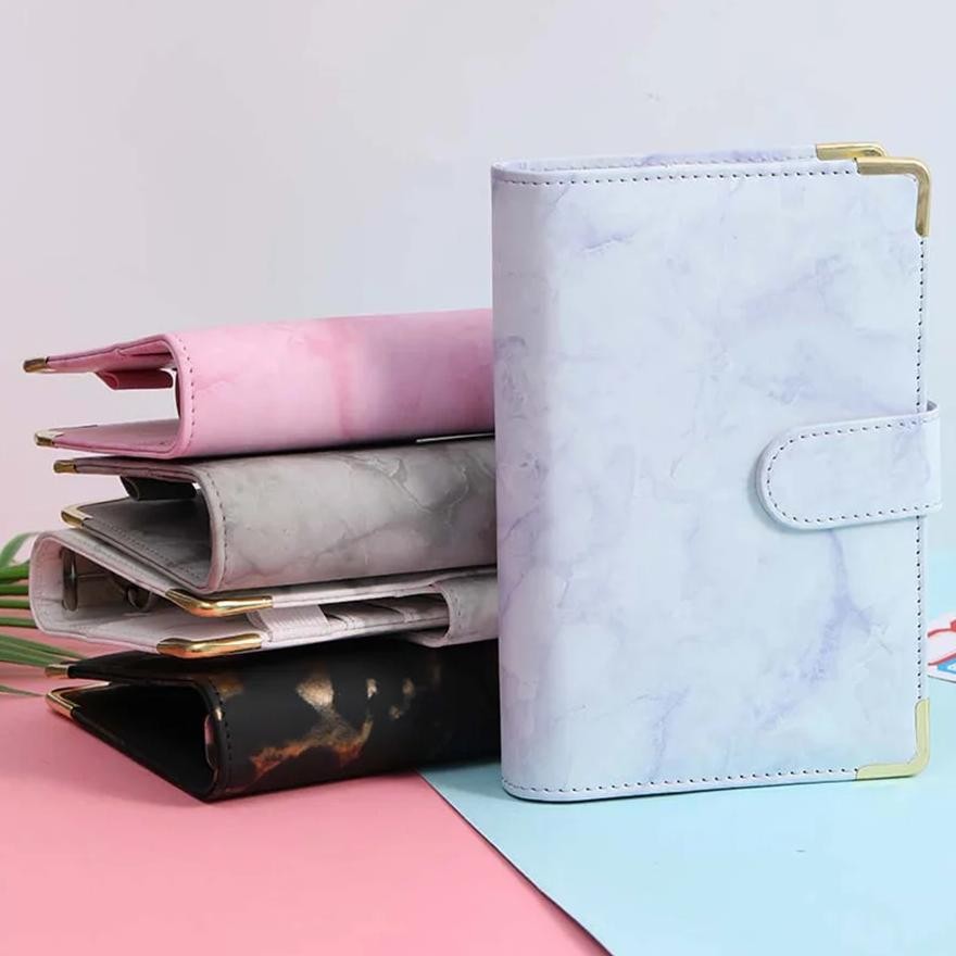 

A6 Multi Colored Loose Leaf Notebook, Detachable Savings Book, Popular For School Students' Learning And Education