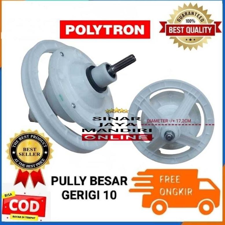 GEARBOX MESIN CUCI POLYTRON 2 TABUNG PWM 7067