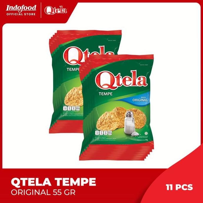 

Grosir 11 Pcs - Qtela Tempe Original 55 Gr
