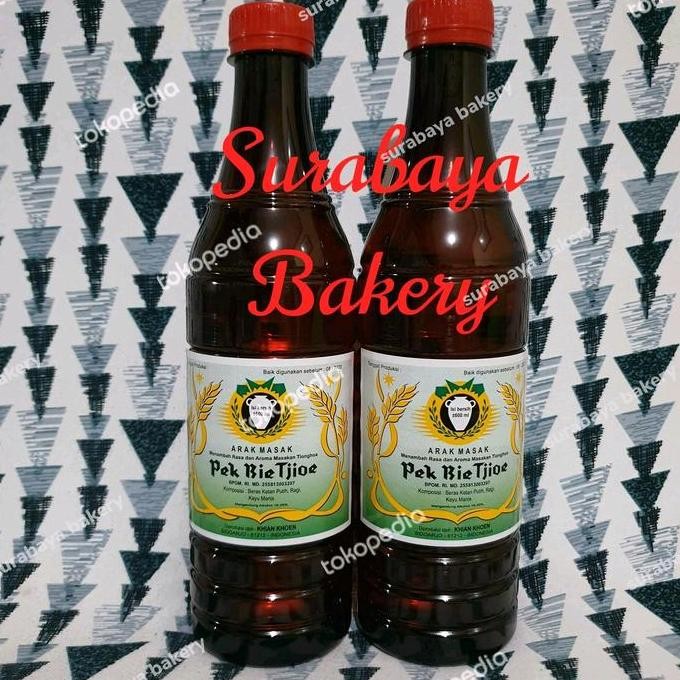 

HIW Pek Bie Tjioe / Arak Masak Putih 600ml (botol plastik)