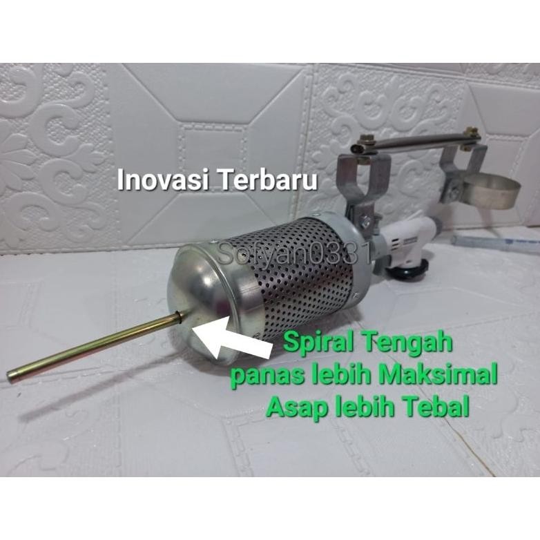 sparepart alat mesin mini poging asap nyamuk serangga handel braket sofyan 0331