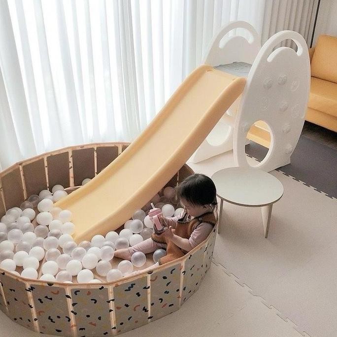 Kolam Lipat Kolam Renang Bola Anak Foldable Pool Mat Tanpa Pompa 80Cmx20Cm / Kolam Tanpa Pompa Lipat