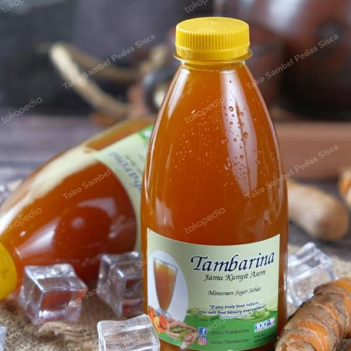 

*$*$*$*$] Jamu Tambarina Kunyit Asem Sirih 350Mili
