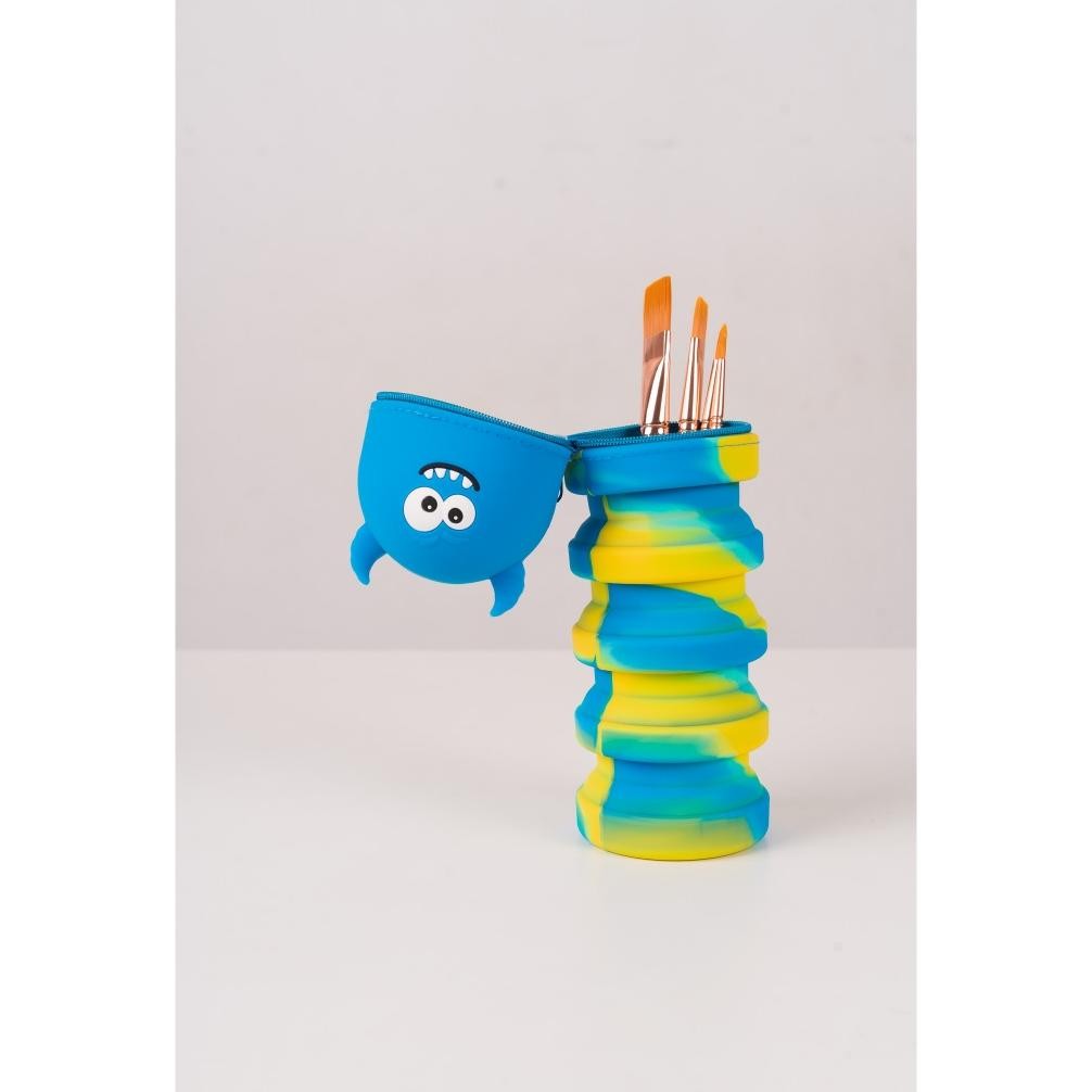 

Ku09 Butterfly Silicone Pencil Case (Telescopic) Ku09