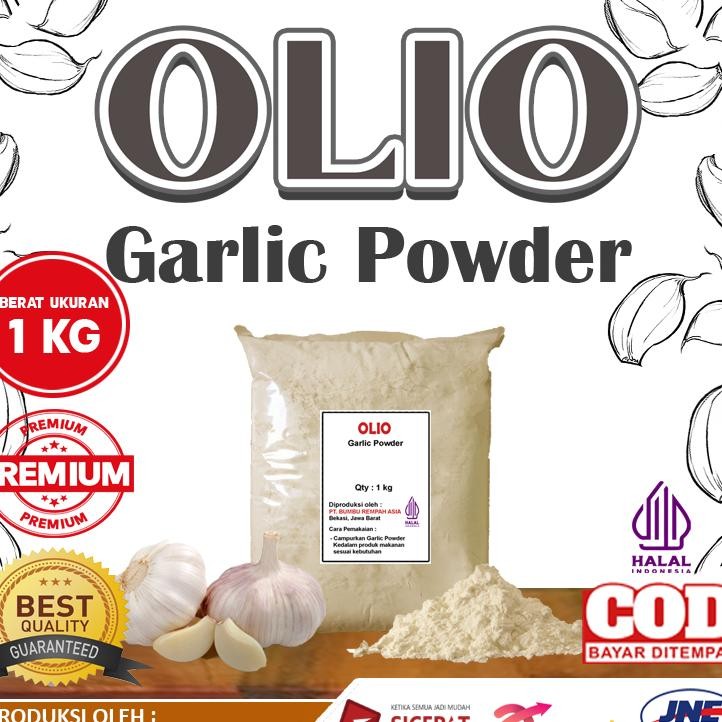 

Garlic Powder Bawang Putih Bubu 1G