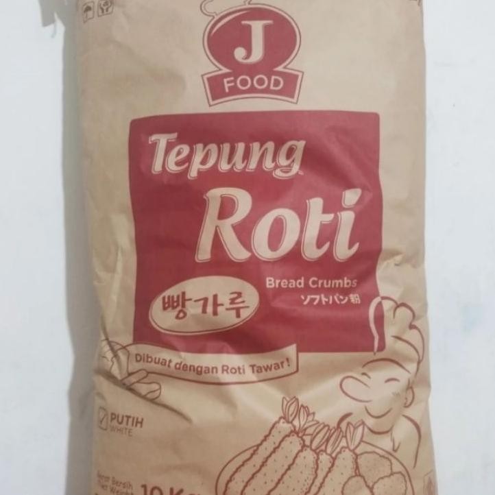 

J Food Tepung Roti Breadcrumb Putih 10G