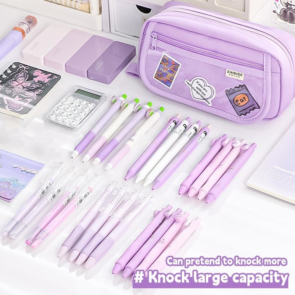 

Hot Sale [Cod] Kotak Pensil Kapasitas Besar Kotak Penyimpanan Alat Tulis Desktop Multi Lapisan Kotak Pensil Untuk Anak-Anak Untuk Wanita Kotak Alat Tulis Genggam Perlengkapan Sekolah Hot Sale