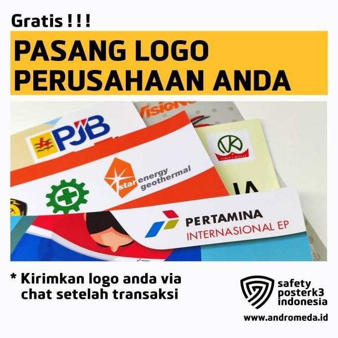 Miliki Safety Poster K3 Uu No.1 Tahun 1970 Tentang Keselamatan Kerja_Hijau Landscape