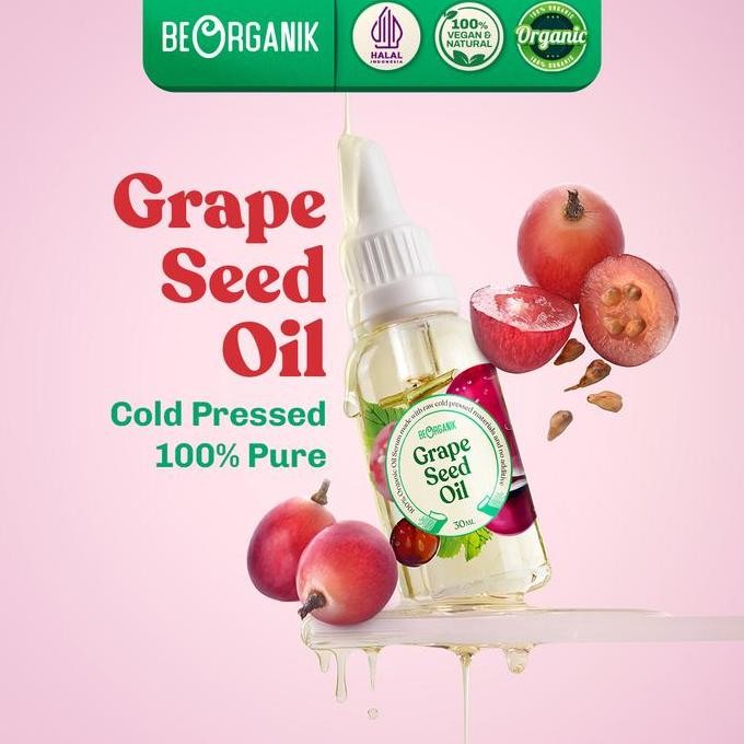 

PROMO BEORGANIK GRAPESEED OIL - COLD PRESSED 100% PURE