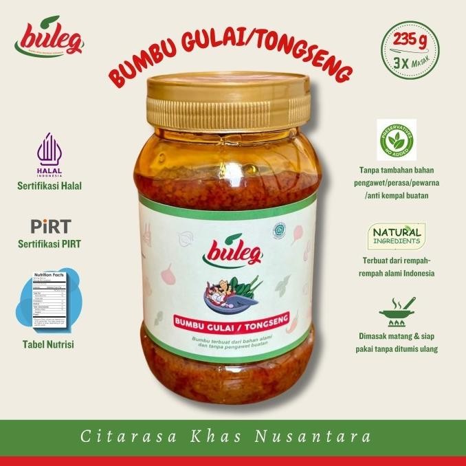 

Buleg Bumbu Gulai I Tongseng - Kemasan Botol JS