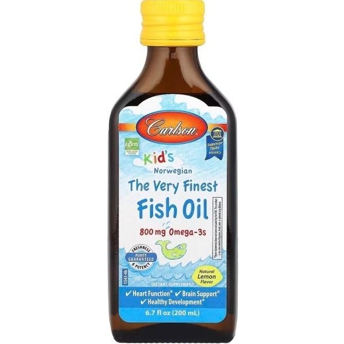 Terlaris Carlson Fish Oil Kids 200 ml SALE