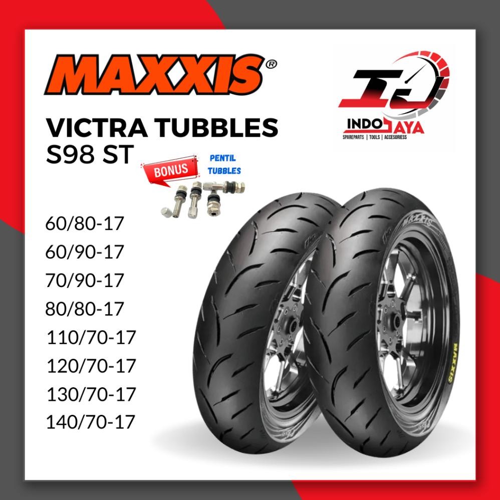 Ready Ban Luar Maxxis Ring 17 ( 60/80 - 60/90 - 80/80 - 90/80 - 70/90 - 80/90 - 100/80 - 110/70 - 11