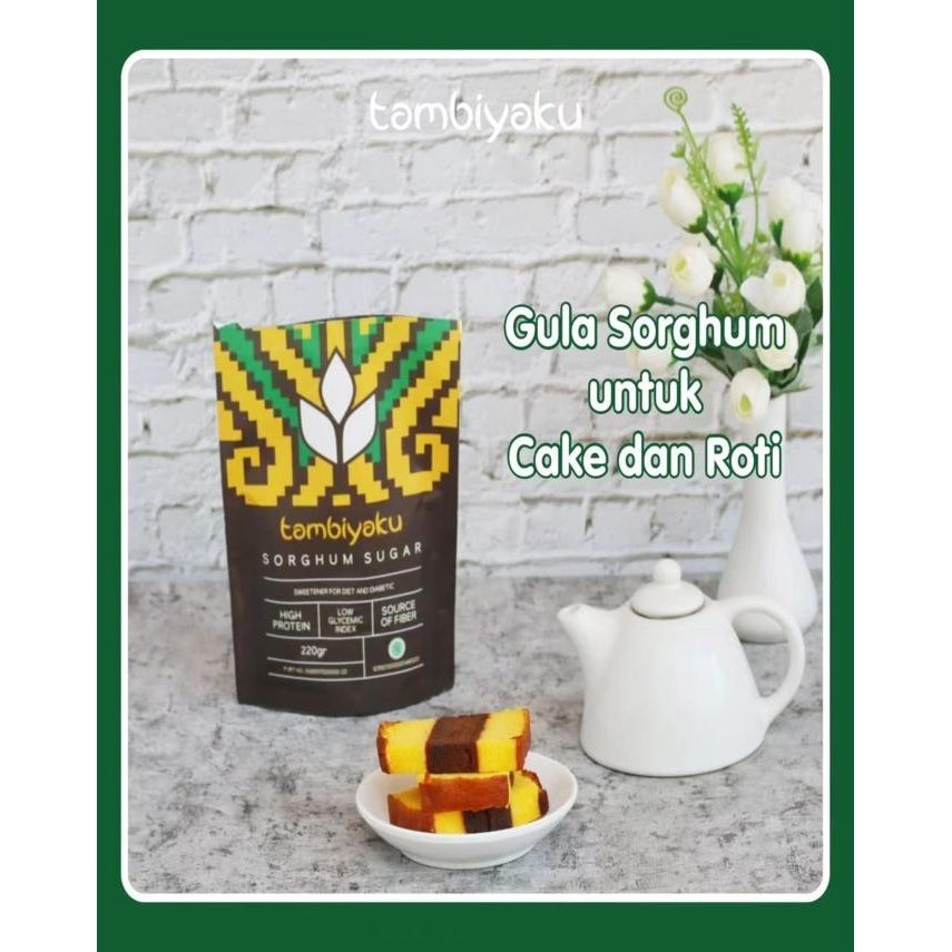 

HIW Sorghum Sugar / Gula Sorgum Diet Diabet 500g - Tambiyaku