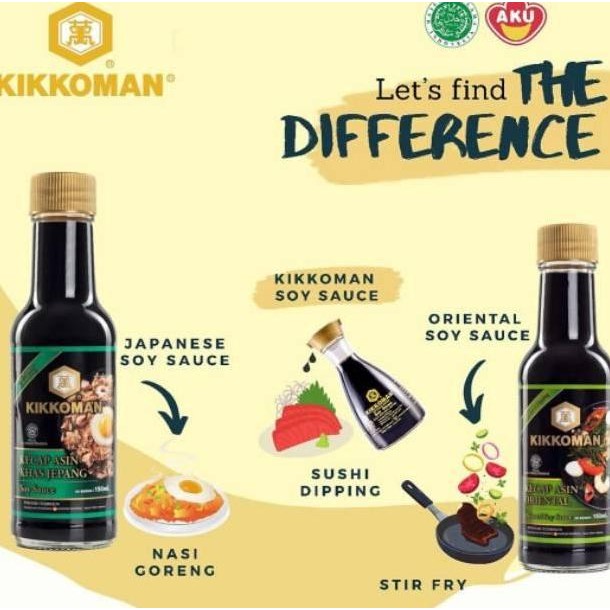 

HIW Kikkoman Halal Soy Sauce/ Kecap Asin Jepang/ Sushi [Dispenser 150 ml]