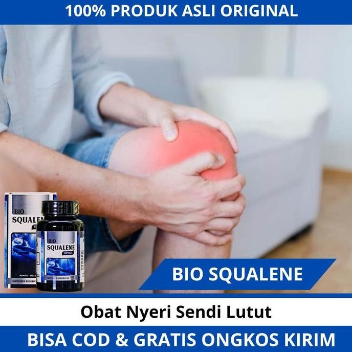 

Terlaris Mengatasi Pengapuran Tulang Lutut Dan Sakit Sendi, Nyeri Lutut Saat Di Tekuk, Lutut Bengkak Kaku, Lutut Kopong Dengan Bio Squalene Original Softgel With Nano Technology High Quality 100% Original Isi 30 Minyak Hati Ikan Hiu Vitamin Tulang Obat