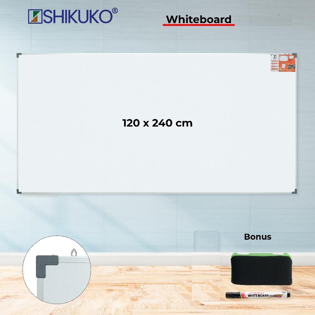 

READY PAPAN TULIS - WHITEBOARD - PAPAN TULIS BESAR 120 X 240