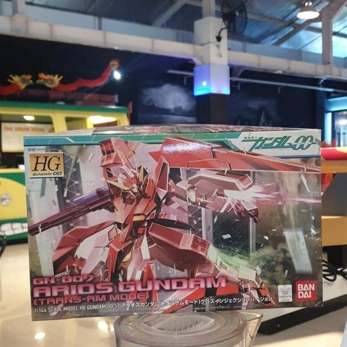 Bandai HG Gundam GN 007 Arios Gundam Trans Am Mode