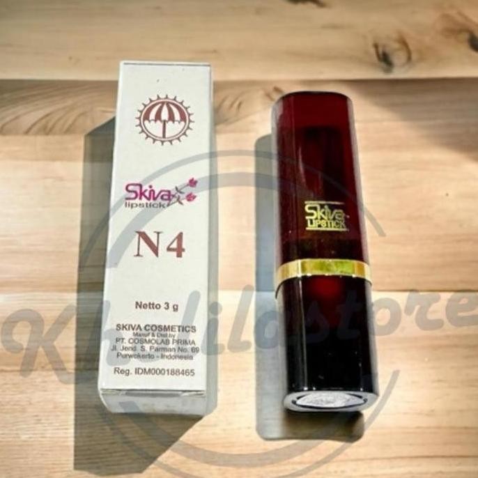 Lipstik Skiva N4 3gr No. 300/400/500/575/600 Termurah