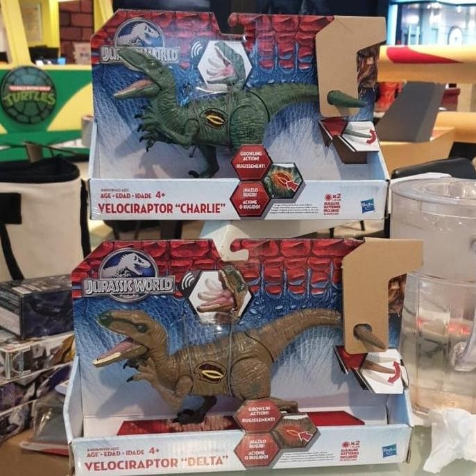 Hasbro Jurassic World Velociraptor CHARLIE & Velociraptor DELTA