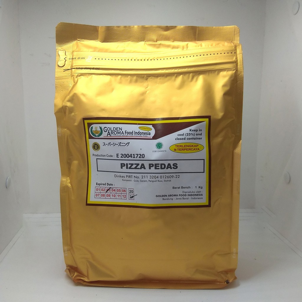 

BUMBU TABUR 1 KG RASA PIZZA PEDAS COCOK UNTUK ANEKA SNACK, SHIHLIN, KENTANG TAHU CRISPY DLL HALAL