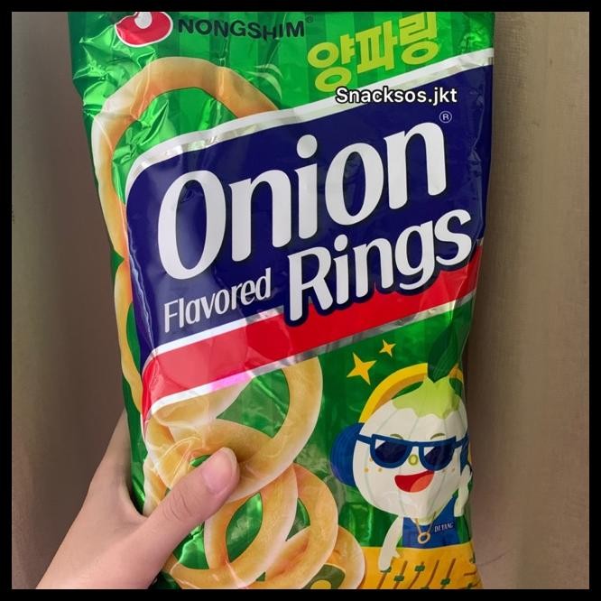 

NONGSHIM ONION RINGS KOREA SNACK - KOREAN SNACK - MAKANAN RINGAN KOREA 90GR