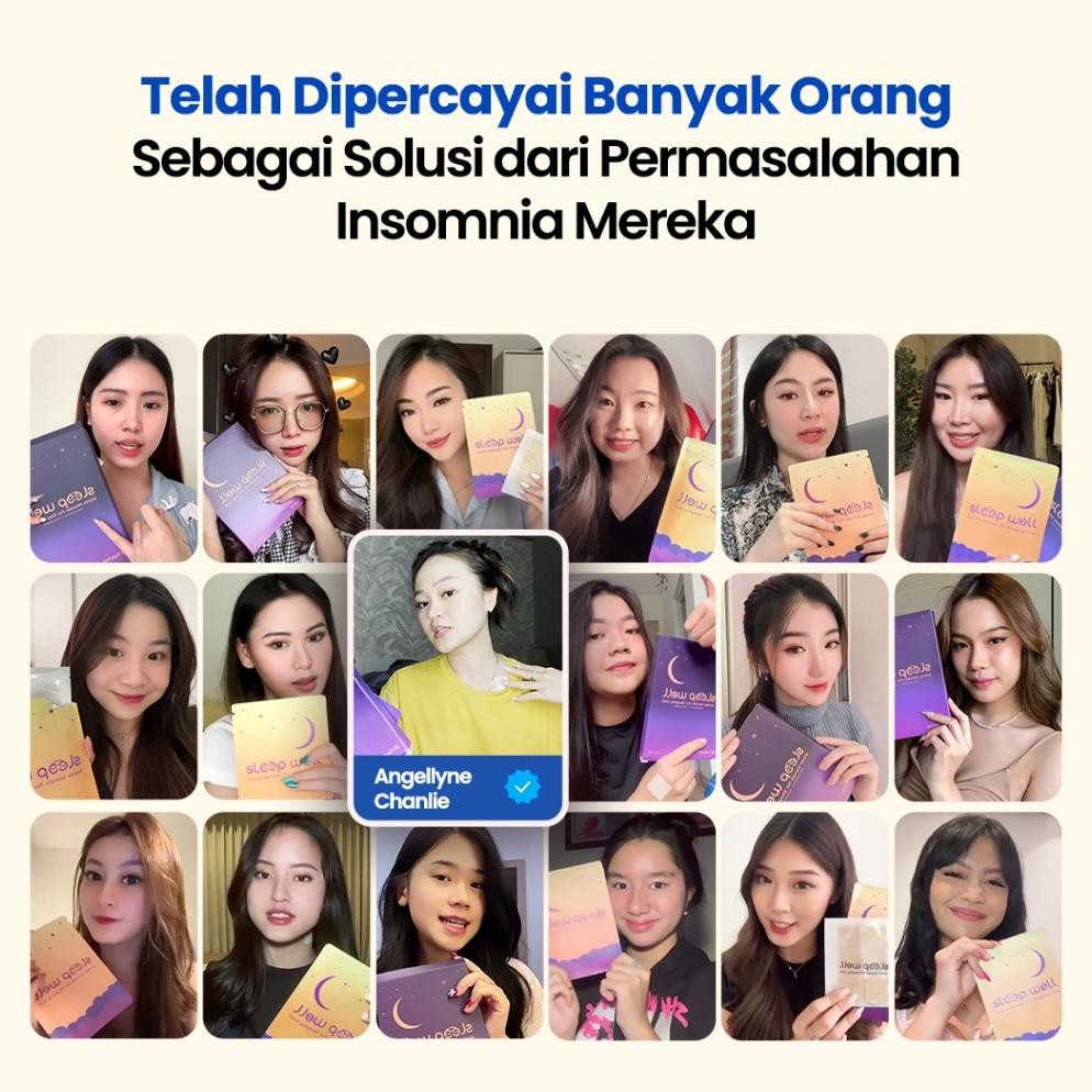 Ready Byuu Sleep From Sleep Well Sleeping Patch Tidur Original 100% Mengatasi Insomnia Gangguan Tidu