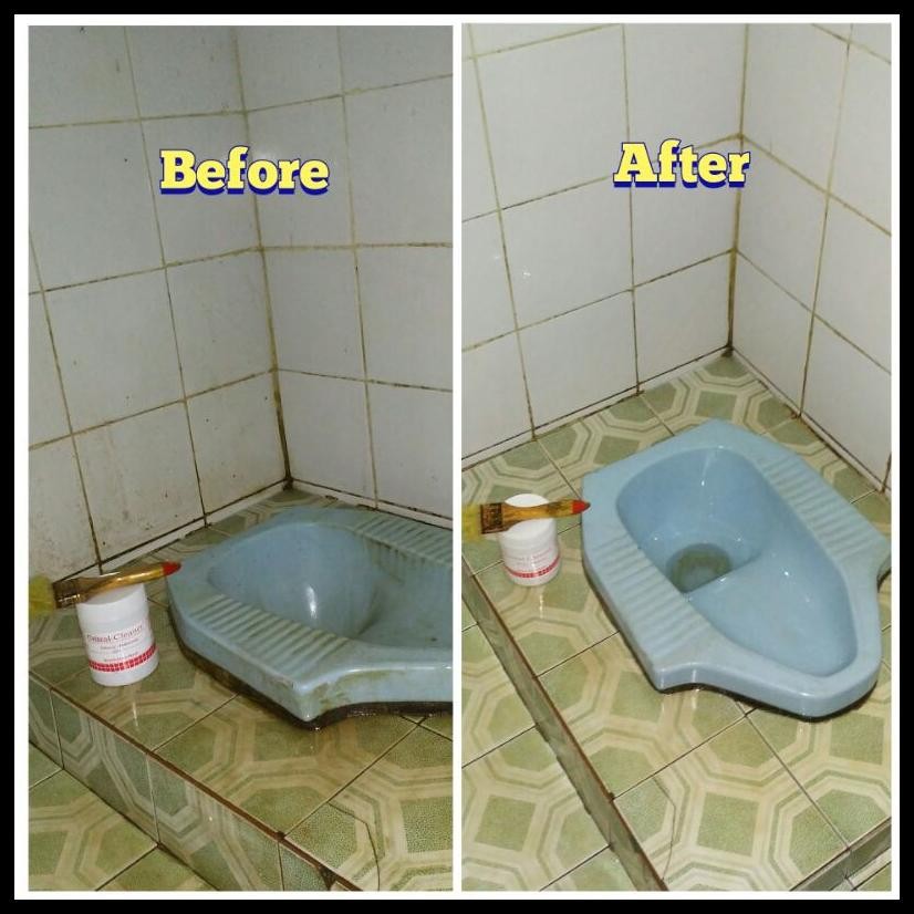 CRISTAL CLEANER PEMBERSIH KERAK KERAMIK KAMAR MANDI / WC TOILET / PORSELEN AMPUH