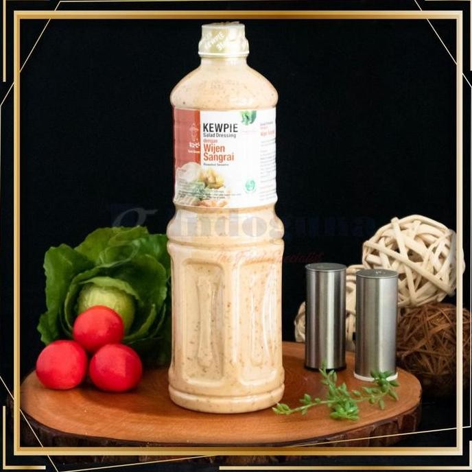 

Terlaris Kewpie Salad Dressing - Roasted Sesame - Wijen Sangrai 1 Liter